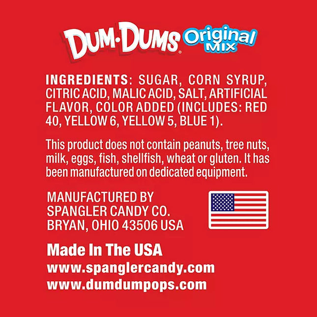 Dum Dum Original Pops