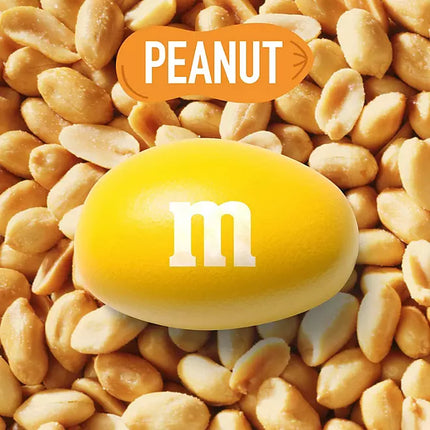 M&M'S Peanut Milk Chocolate Candy, Full Size, 1.74 oz