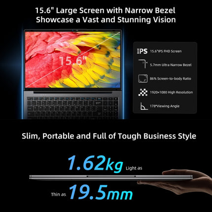 BMAX X15 Pro Notebook PC, 16GB+512GB ,
15.6 inch Windows 11 Intel Alder Lake N95(US Plug)