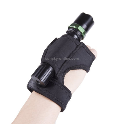 Outdoor Diving Cloth Flashlight Wrist Strap Fixing Belt Support Arm Sleeve