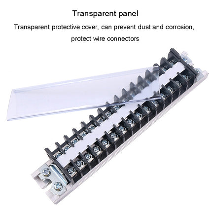CHINT TD-605 Terminal Block Rail Type Wiring Block Paralleling Wires Wire Connector
