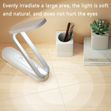 UNIYOUNG A211 Touch Dimming Charging Eye Protection Desk Lamp(White)