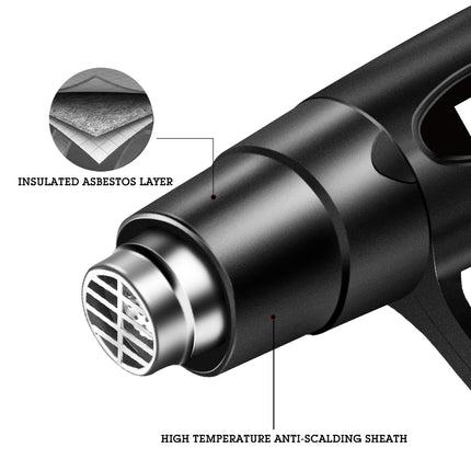Hilda High Temperature Hot Air Industrial Hot Air Film Tool, Style:1800W