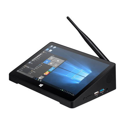 PiPo X9S All-in-One Mini PC, 9.0 inch, 4GB+64GB, Windows 10 Intel Celeron N4020 Dual Core up to 2.8GHz, Support WiFi & Bluetooth & TF Card & HDMI & RJ45, US Plug (Black)