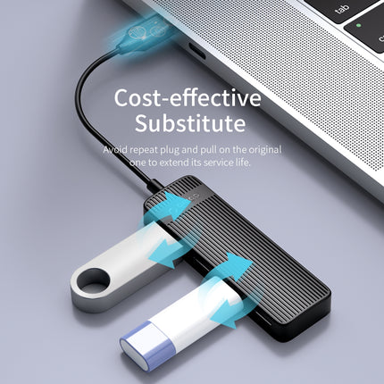 ORICO FL02 480Mbps 4 Ports USB 2.0 HUB (Black)