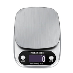 Small Multifunctional Kitchen High Precision Electronic Scale LCD Digital Display Food Scale, Model: 10kg/ 1g
