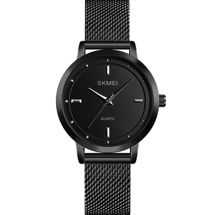 SKMEI 1528 Simple Fashion Lady Watch Casual Netting Scales