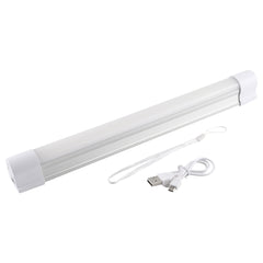 Q34 34cm White + Red USB LED Strip Light Portable 5V 650mA 5500-6500K with Switch