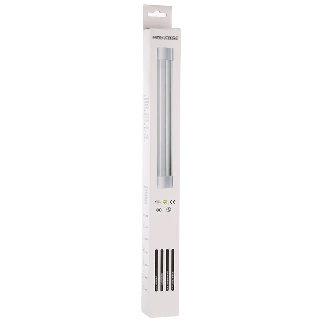 Q34 34cm White + Red USB LED Strip Light Portable 5V 650mA 5500-6500K with Switch
