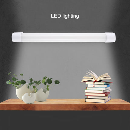 Q34 34cm White + Red USB LED Strip Light Portable 5V 650mA 5500-6500K with Switch