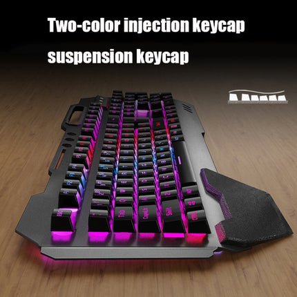 K680 RGB Rechargeable Gaming Wireless Keyboard and Mouse Set(Black)