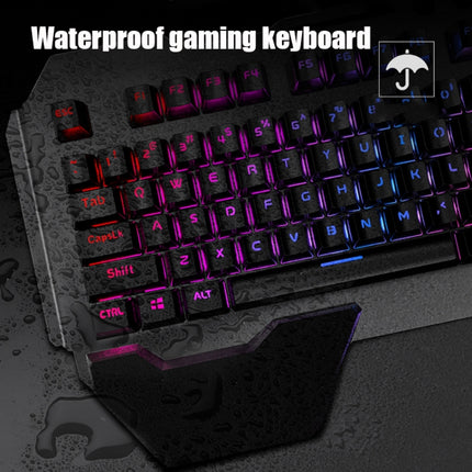 K680 RGB Rechargeable Gaming Wireless Keyboard and Mouse Set(Black)