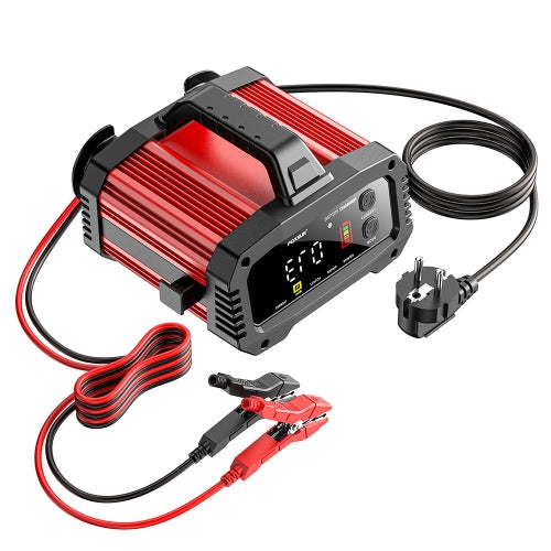 FOXSUR 25A 12V/24V Portable High-Power Car Ship Motorcycle Charger(AU Plug)