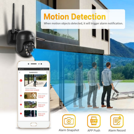 ESCAM WNK614 HD 3.0 Million Pixels 8- channel Wireless + 4IPC Wireless NVR Security System, AU Plug
