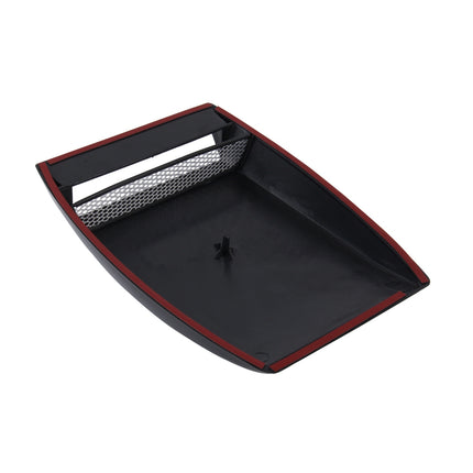 Car Turbo Style Air Intake Bonnet Scoop for Car Decoration(Black)