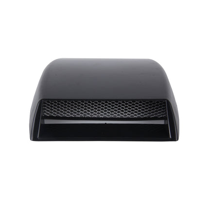Car Turbo Style Air Intake Bonnet Scoop for Car Decoration(Black)