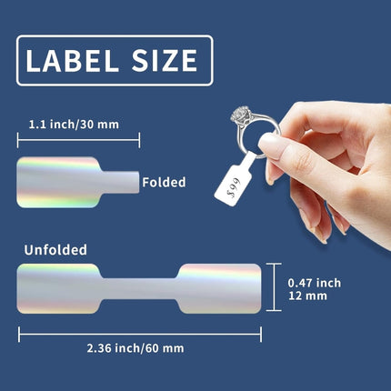 Jewelry Price Decoration Kraft Paper Handmade Stickers(K122)