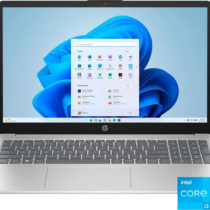 HP - 15.6" Touch-Screen Laptop - Intel Core i3 - 8GB Memory - 256GB SSD - Natural Silver