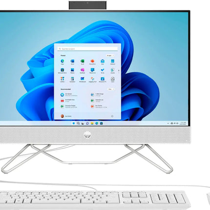 HP - 23.8" Full HD Touch-Screen All-in-One - Intel Core i3 - 8GB Memory - 512GB SSD - Starry White