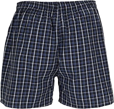 Gildan Men's Underwear Boxers, Multipack, Black Stripe Assorted, Large