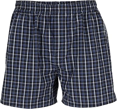 Gildan Men's Underwear Boxers, Multipack, Black Stripe Assorted, Large