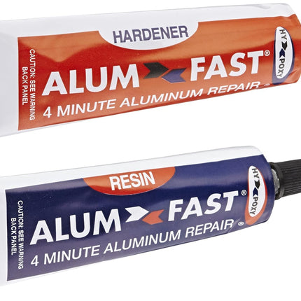 Hy-Poxy H-455 Alumfast 6.5 oz Rapid Cure Aluminum Putty Repair Kit