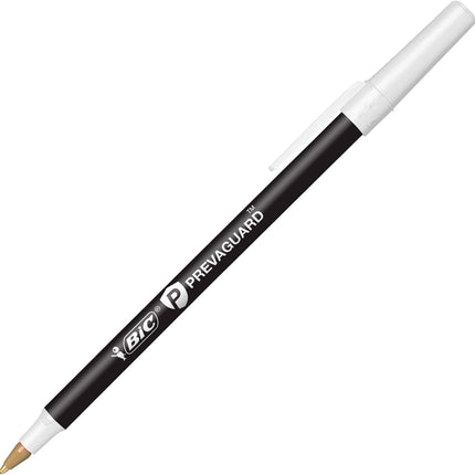 BIC Round Stic Xtra Life Bulk Pens Ballpoint - Pack of 300 Black Ink Pens - Medium point 1.0 mm