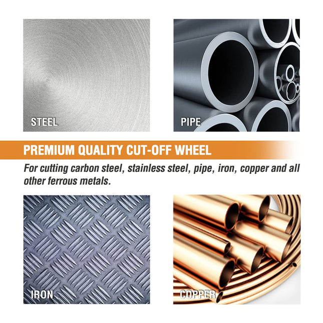 Pcs WORKPRO Cut-Off Wheels, 4-1/2 x 7/8-inch Metal&Stainless Steel Cutting Wheel, Thin Metal Cutting Disc for Angle Grinder