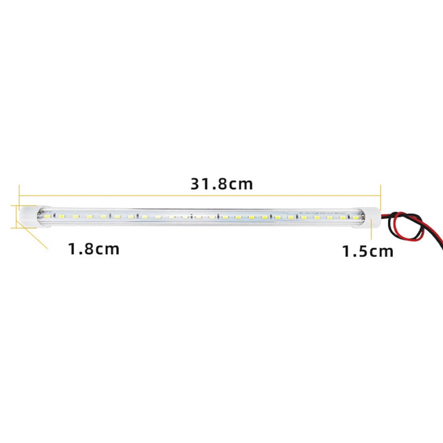 5 PCS ZS-3130 31.8cm Lorry Truck High Bright LED Cabin Light Bar, Voltage:DC 12V