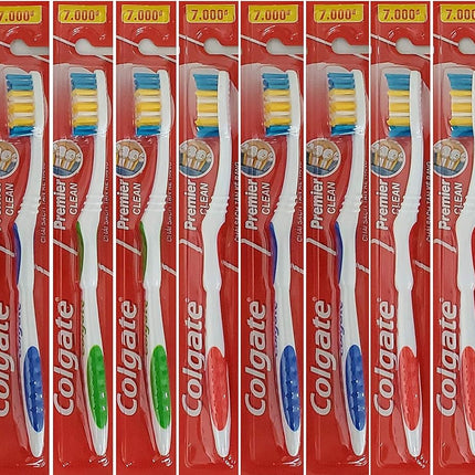 Colgate Premier Classic Clean Medium Toothbrush (Card of 12)