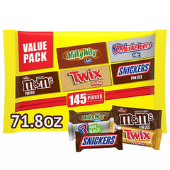 Snickers, Twix & More Bulk Chocolate Candy Variety Pack (240 pcs., 74.1 oz.)