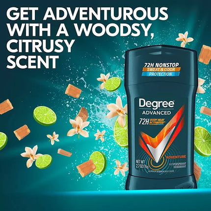 Degree for Men Advanced Protection Antiperspirant, Adventure (2.7 oz., 5pk.)