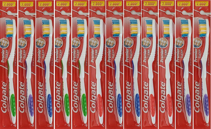 Colgate Toothbrushes Premier Extra Clean ( 12 Toothbrushes)