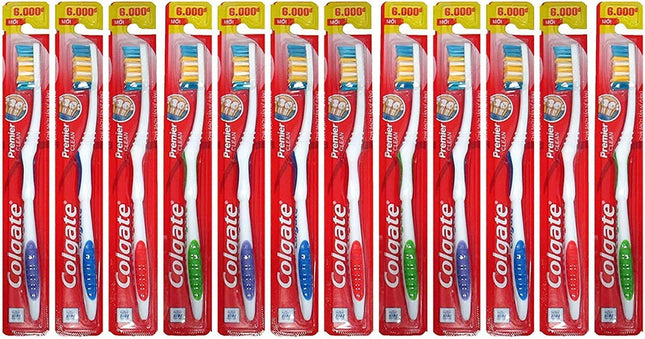 Colgate Toothbrushes Premier Extra Clean ( 12 Toothbrushes)