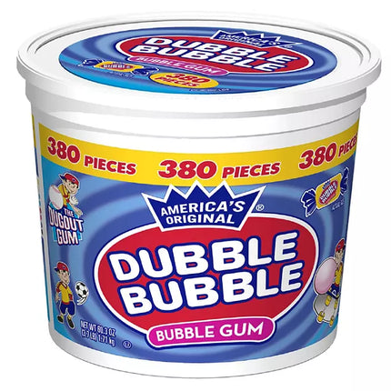 Dubble Bubble Bubble Gum (4.41lbs.) 380 Count