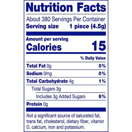 Dubble Bubble Bubble Gum (4.41lbs.) 380 Count