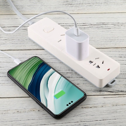 20W Type-C / USB-C PD Fast Charging Power Adapter, EU Plug(White)
