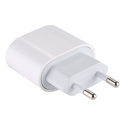 20W Type-C / USB-C PD Fast Charging Power Adapter, EU Plug(White)