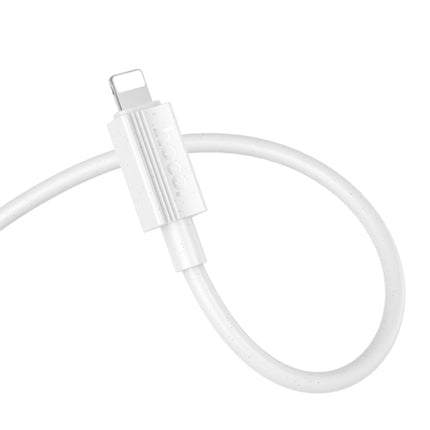 hoco X107 USB to 8 Pin Favor 2.4A Charging Data Cable, Length:1m(Grey)