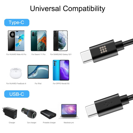 HAWEEL 1m 25W 3A Type-C / USB-C to
Type-C / USB-C Fast Charging Data Cable with OTG