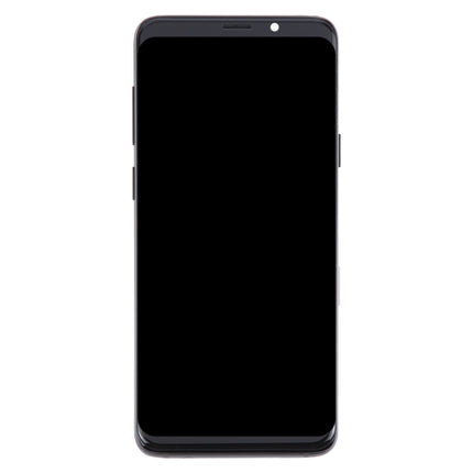 TFT LCD Screen for Samsung Galaxy S9+ SM-G965 Digitizer Full Assembly with Frame(Black)