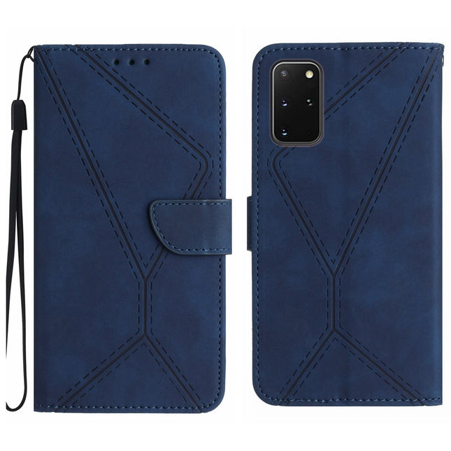 For Samsung Galaxy Stitching Embossed Leather Phone Case