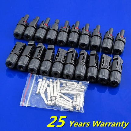 MC4 Connector male female 30A 1000V Solar Panel Branch Series for PV Cable 2.5/4/6mm2