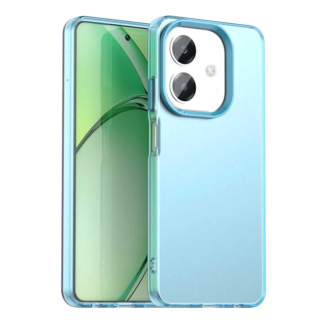 For OPPO A40 Candy PC Hybrid TPU Shockproof Phone Case