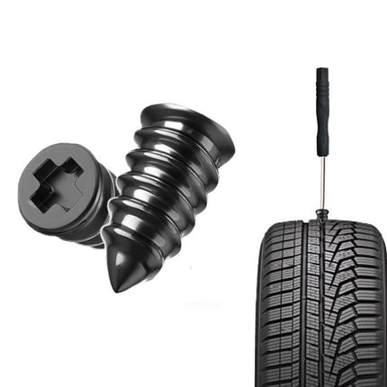 Electric Motorcycle Vacuum Tire Repair Nails, Set: 5pcs Large + Screwdriver