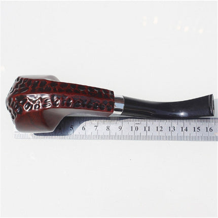 Bakelite Resin Pipe Iron Pot Dry Pipe Men Portable Filter Curved Pipe