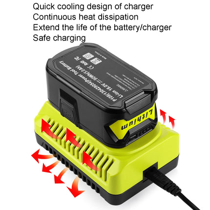For RYOBI P117 / P108 12-18V Universal Battery Charger(AU Plug)
