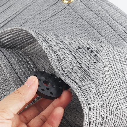 50pcs /Pack Sunshade Net Clip Garden Greenhouse Netting Shade Cloth Fastener(Black)