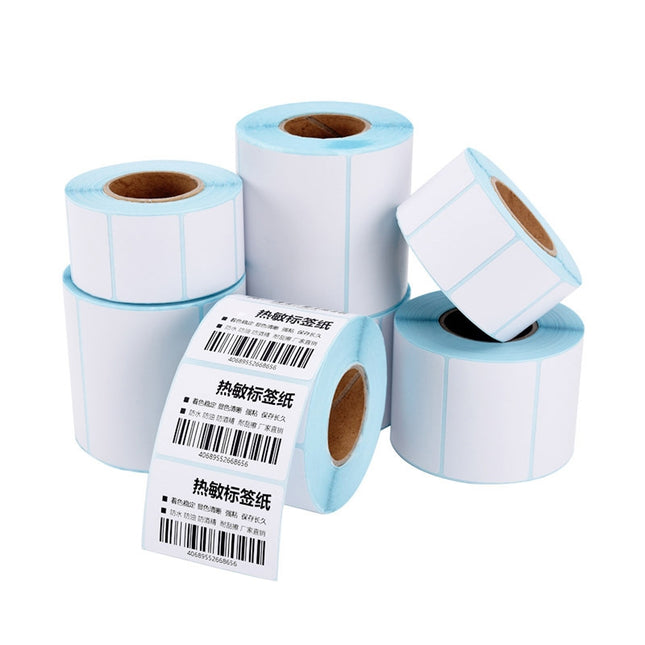 10 PCS 60mmx40mm 700 Sheets Self- adhesive Thermal Barcode Label Paper