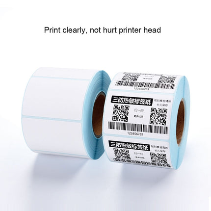 10 PCS 60mmx40mm 700 Sheets Self- adhesive Thermal Barcode Label Paper